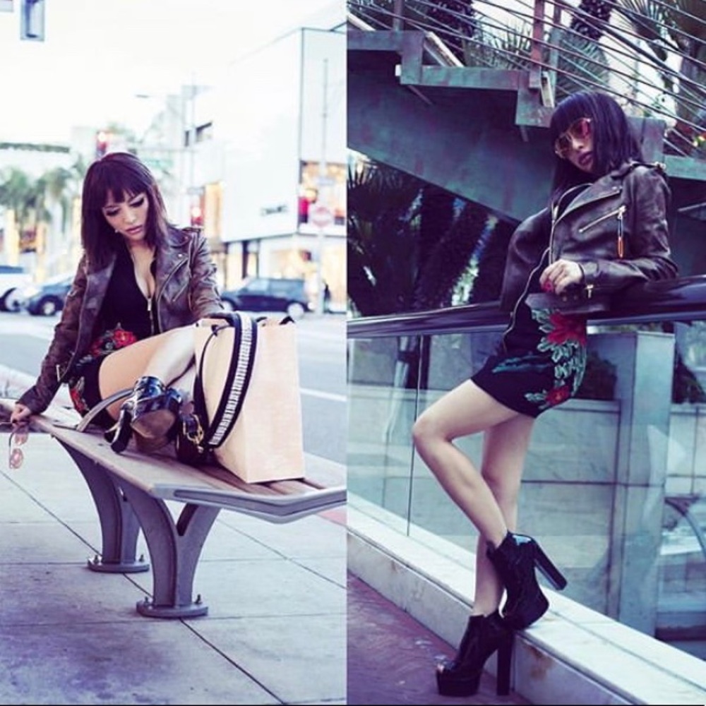 ⛔️SOLD🌹House of CB Sexy Embroidered Bodycon Dress